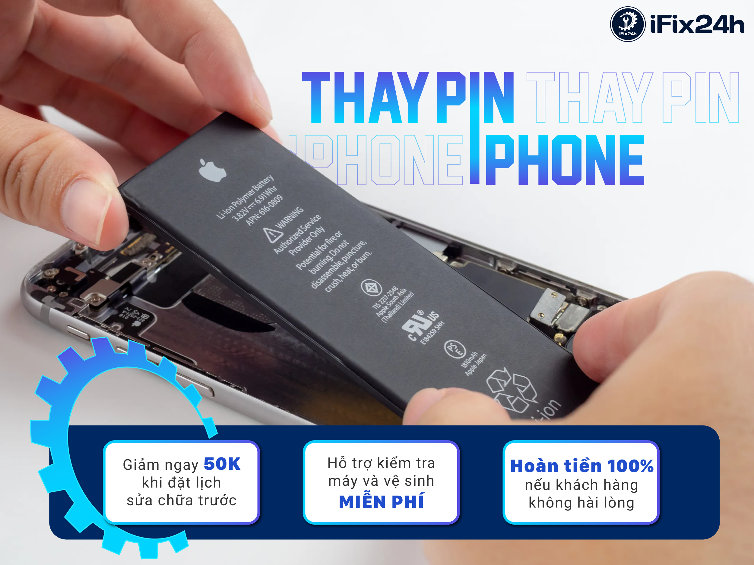 Thay Pin iPhone